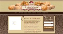 Desktop Screenshot of lacabanededessertlongviewtx.com